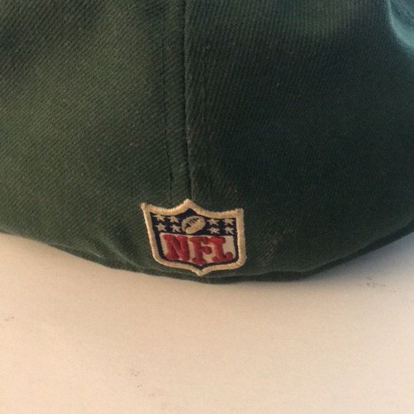 NFL Green Bay Packers 59 Fifty Ball Cap Sz 7 1/8 - Picture 4 of 6